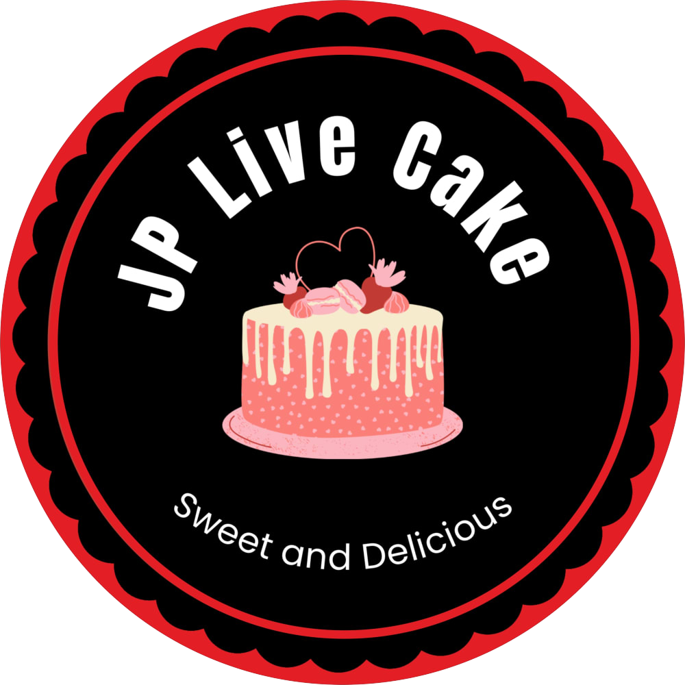 JP Live Cake logo