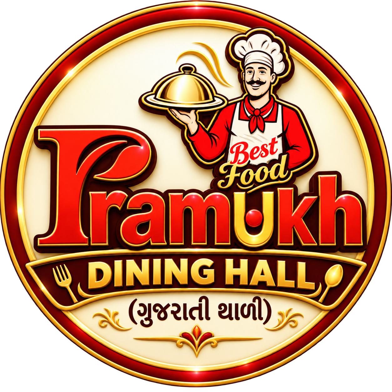 Pramukh Dining Hall logo