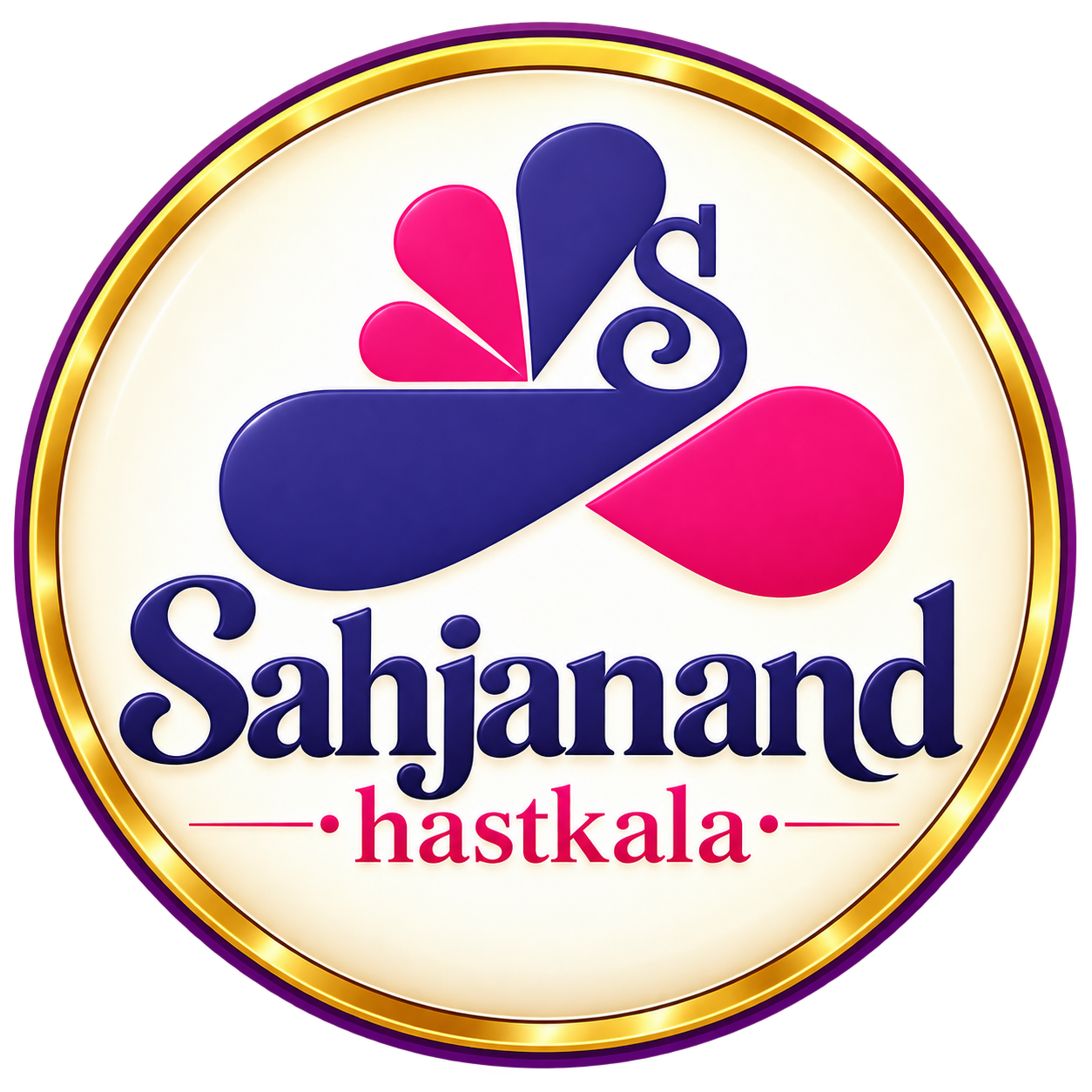 Sahjanand Hastkala logo